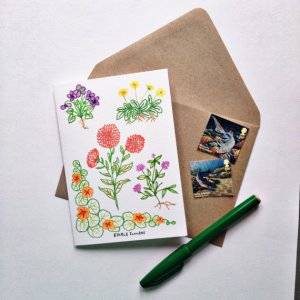 hand drawn card
